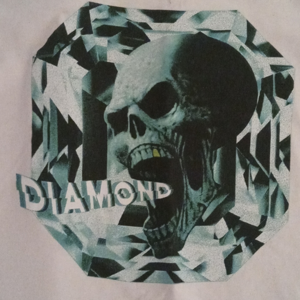 Diamond white large shirt